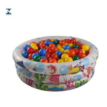 Imagem de Piscina Bolinhas Infantil Inflável 100 Com Bolinha 100 Lts Fundo Mar -
