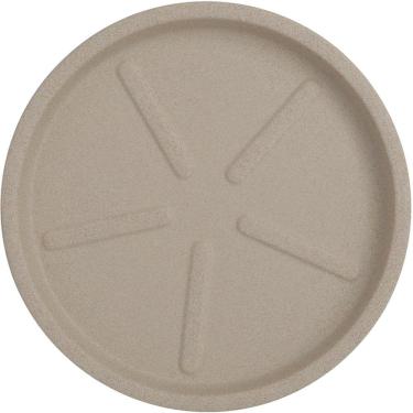 Imagem de Prato Redondo 28 X 3 Cm Granito Areia Vasart Pratos Redondos Granito Areia 28x3cm