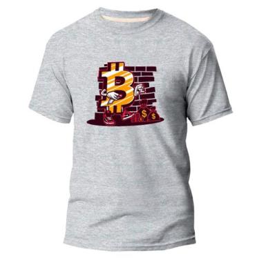 Imagem de Camiseta Algodão Premium Estampa Digital Cifrão Dinheiro DTF - Pavesi,