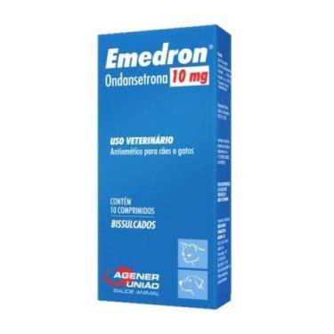 Imagem de Emedron 10Mg C/10 Comprimidos Cães E Gatos - Agener União - Agener Uni