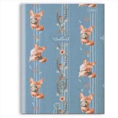 Imagem de Caderno Cadersil pequeno woodland brochura 80 folhas