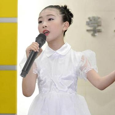 Imagem de Brinquedo de microfone para crianças, suporte de microfone falso, não eletrônico para encenação, cosplay e fotografia (cachimbo de cevada)