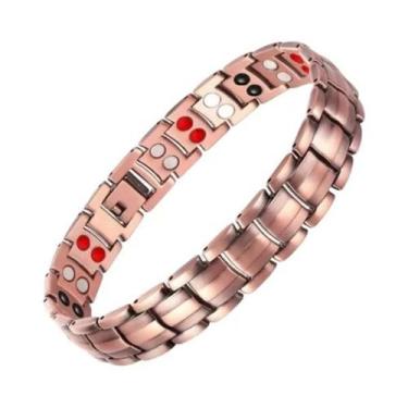 Imagem de Pulseira Magnética De Cobre Para Homens, Alívio Da Dor Da Artrite, Joi