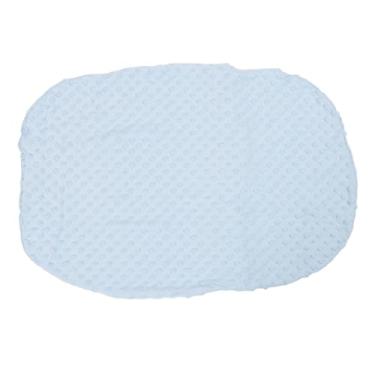 Imagem de CUOFYUNL Lençol para berço de bebê Capa para colchão de berço Lençol macio de veludo para meninos e meninas (Azul)