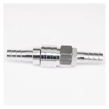 Imagem de Farpas de mangueira de 25 mm latão niquelado linha de combustível mangueira de gás acoplador de desconexão rápida barco de encaixe de tubulação marinha WWECCQIJ