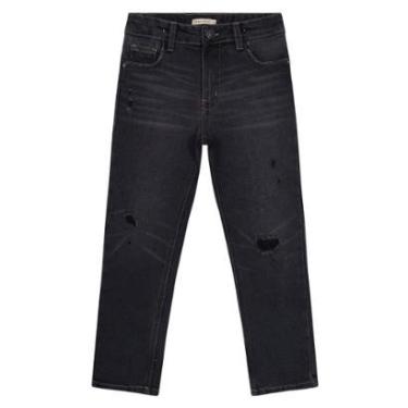 Imagem de Calça Jeans Infantil Masculina Trick Nick Preto-Masculino