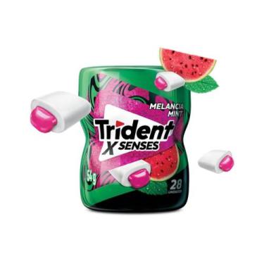Imagem de Trident X Senses Melancia + Menta, 3unidades