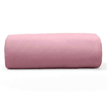 Imagem de Lençol Buettner Casal Malha 100% Algodão Basic Liso com Elástico Rose 