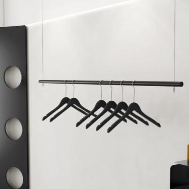 Imagem de Prateleiras de metal ajustáveis para pendurar roupas, prateleira comercial para exibição de vestidos de casamento, suporte para pendurar na janela, suporte de armazenamento de roupas, suporte de