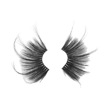 Imagem de Cílios Postiços 3D De Mink Super Longos E Fluffy 70mm Feitos À Mão Sem