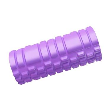 Imagem de Colaxi Rolo de espuma para ioga, coluna leve, ferramenta de massagem para o corpo todo, ideal para treinamento muscular, Roxo