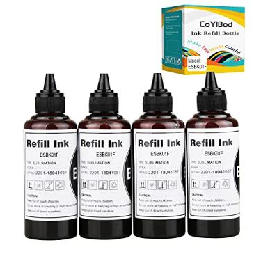 Imagem de Tinta de sublimação de tinta para impressora a jato de tinta, cartucho de tinta recarregável para C68 C88 C88+ WF-7710 WF-7720 WF-7620 WF-7610 WF-7210 WF-3630 WF-3620 WF-3640 WF-2750 WF-7110, Preto