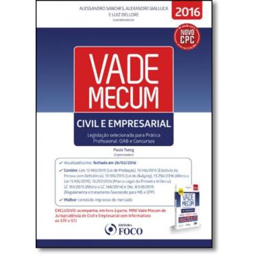 Imagem de Vade Mecum Civil e Empresarial: Legislação Selecionada Para Prática Pr