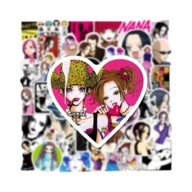 Imagem de Adesivos À Prova d'Água PVC Anime NANA 50PCS, Decalques De Graffiti Pa
