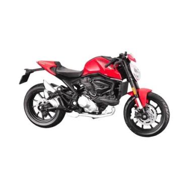 Imagem de Modelo De Motocicleta Em Escala 1:18 Maisto Kakawasaki H2R KLR 650 Em 