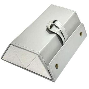 Imagem de Case Dobrável Viagem Maleta Bolsa Estojo portatil 3 Oculos porta óculo