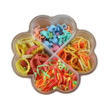 Imagem de Conjunto De Acessórios Coloridos Para Cabelo Infantil 230350 Peças: El