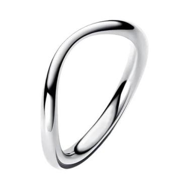 Imagem de Anel Feminino De Prata Esterlina 925 Com Mini Snoopy, Diamante Rosa De