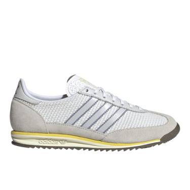 Imagem de adidas SL72 Tênis feminino, Branco nuvem, cinza, violeta prateado, 38