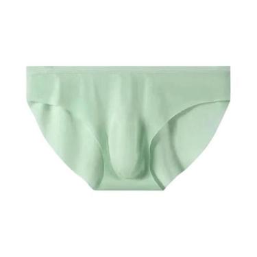 Imagem de Cuecas Masculinas De Verão Em Seda Gelada, 5 Peças, Transparentes, De 