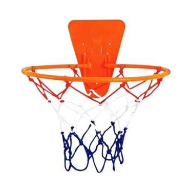 Imagem de Aro De Basquete Infantil Dobrável De Parede Para Interiores Com Bola S