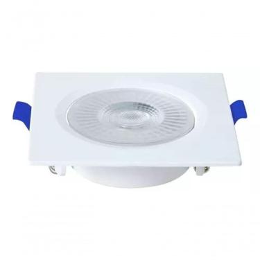 Imagem de Spot Led Embutir Quadrado 3w 3000k Branco Blumenau Branco - Bivolt