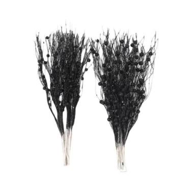 Imagem de Buquê De Frutas Artificiais Com Glitter Para Decoração De Árvore De Na