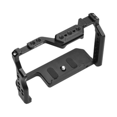 Imagem de Suporte Para Câmera Sony A7IV A7III Em Liga De Alumínio Com Montagens 