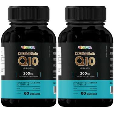 Imagem de CoQ10 200mg Vitaease  Suplemento Alimentar  60 Cápsulas Composição:Coe