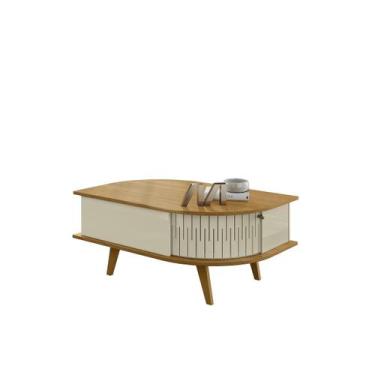 Imagem de Mesa de Centro Indianápolis 90 cm Para Sala Madetec - MADETEC MVEIS, C