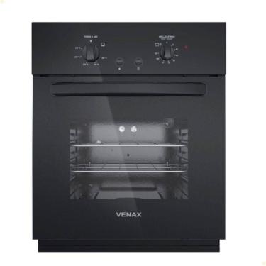 Imagem de Forno De Embutir Venax á Gás 50l Totale Nero Giii Glp 220V 26019