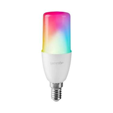 Imagem de Lâmpada LED RGBW Spotlight E27 E14 B22 GU10 Com Controle Remoto Infrav