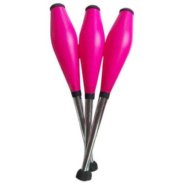 Imagem de kit 4 clavas Pirouette - clavas (claves) para malabarismo - Newronio M