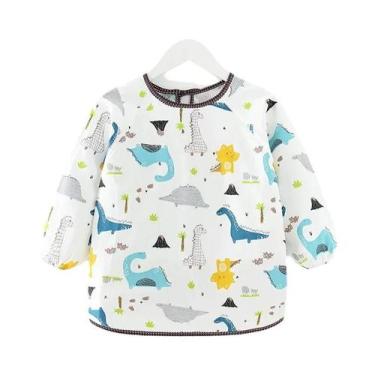 Imagem de Babadores De Algodão Impermeáveis Para Bebês, Avental Infantil De Mang