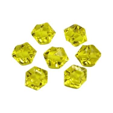 Imagem de Pedras De Plástico Falsas Multicoloridas Em Formato De Gelo Triturado,