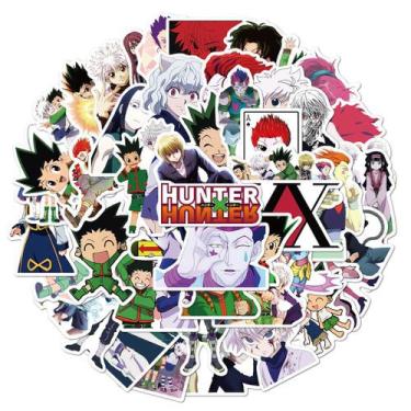 Imagem de Pacote de adesivos Hunters Anime Hunters 50 unidades decorativas de 5 