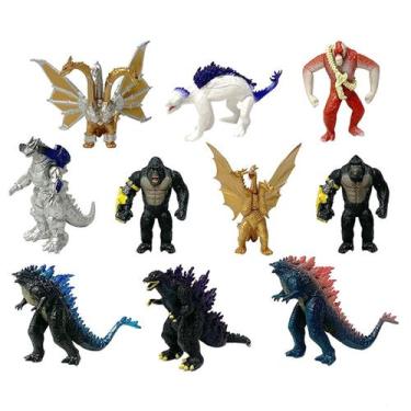 Imagem de Brinquedo de boneco de anime colecionável Kings Kongs God-zillas 8 cm 