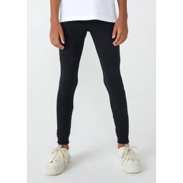 Imagem de Calça Legging Básica Infantil Menina Tradicional Tam 1 A 16 - Hering K