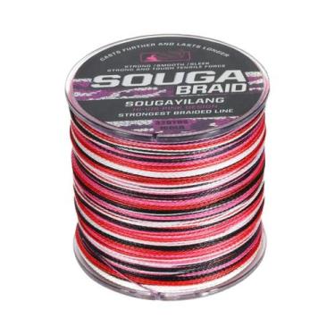 Imagem de Linha De Pesca Trançada Sougayilang 320M 4 Fios Multifilamento PE Para