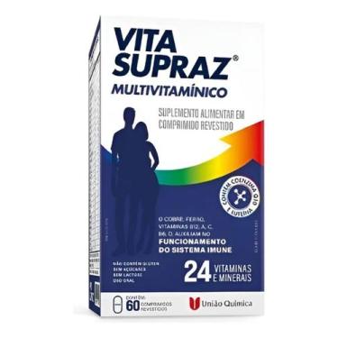 Imagem de Suplemento Vita Supraz Multivitaminico C/60Comp UniãoQuimica - Uniao Q