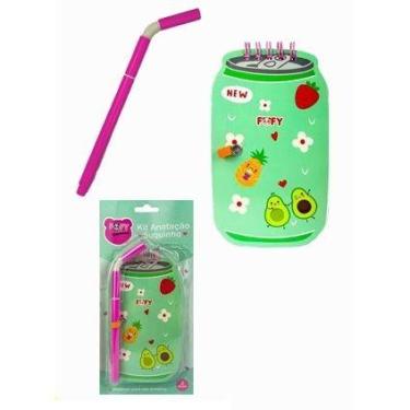 Imagem de Kit Anotação Suquinho Verde 2 Peças - Fofy