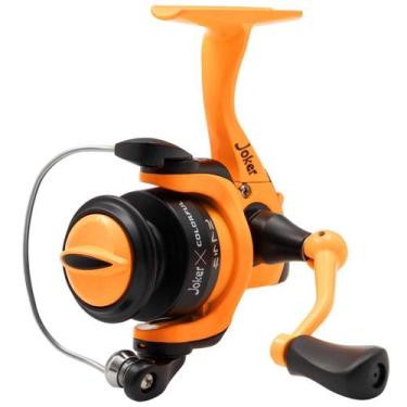 Imagem de Molinete Joker ColorFul Orange Drag 4kg 4 Rolamentos - Maruri