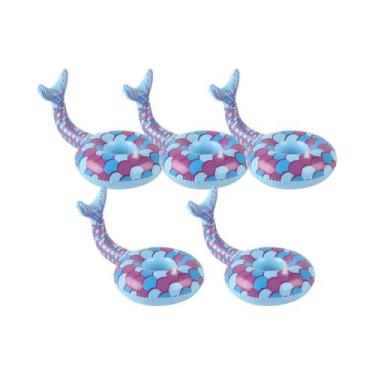 Imagem de Conjunto De Porta-Copos Infláveis Para Piscina, Bandeja Flutuante Para