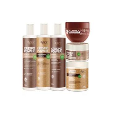 Imagem de Kit Apice Crespo Power Completo Com Co Wash Mais Ph Control - Apse
