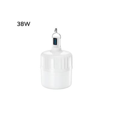Imagem de Lâmpada Emergência Recarregável 38W LED Camping Portátil - ShopMix