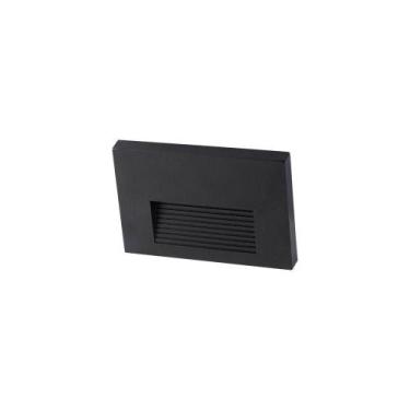 Imagem de Balizador Nordecor Maja Sobrepor Led Bivolt Preto 3000k Luz Amarela 27