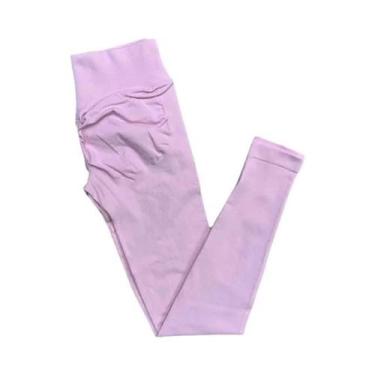 Imagem de Leggings De Ginástica Femininas Com Efeito Empina Bumbum, Calças De Yo