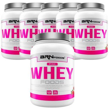 Imagem de KIT ATACADO: 6x Whey Protein Pink Whey 900g-Unissex