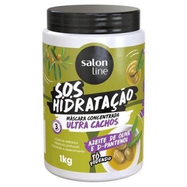 Imagem de Máscara S.O.S Hidratação Azeite de Oliva 1kg Salon Line