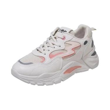 Imagem de Tênis Chunky Femininos Que Aumentam a Altura, Leves E Respiráveis, Sap